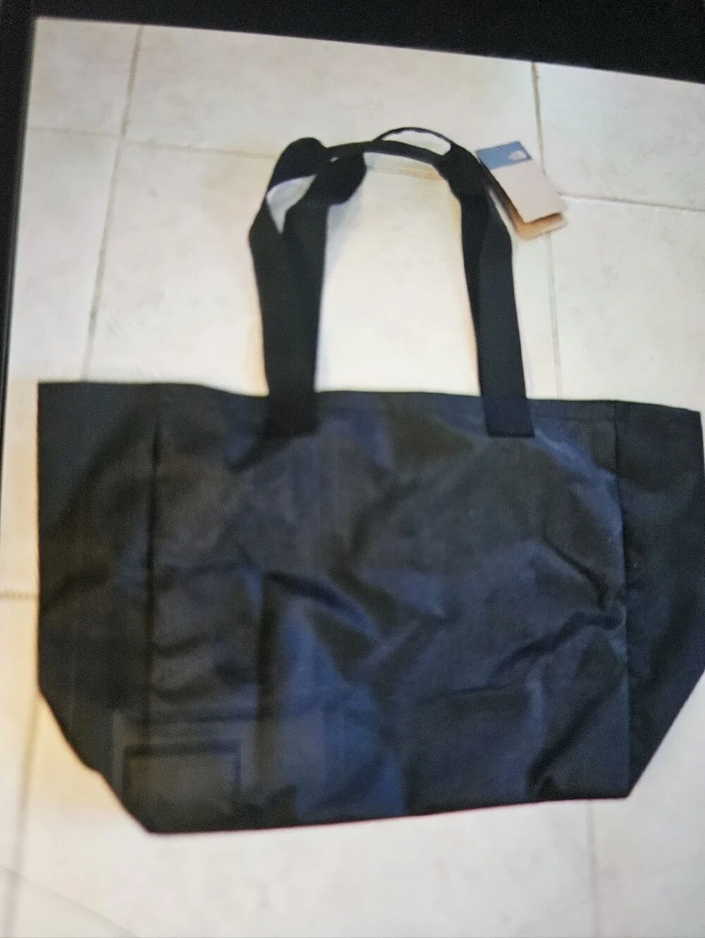 The North Face Black Logo Tote Bag